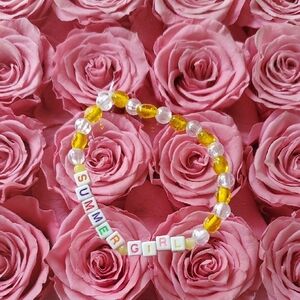 Handmade Bracelet Summer Girl💛